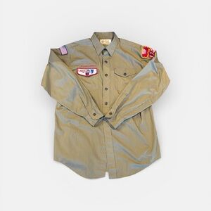 Vintage Scout Master Boy Scout Top